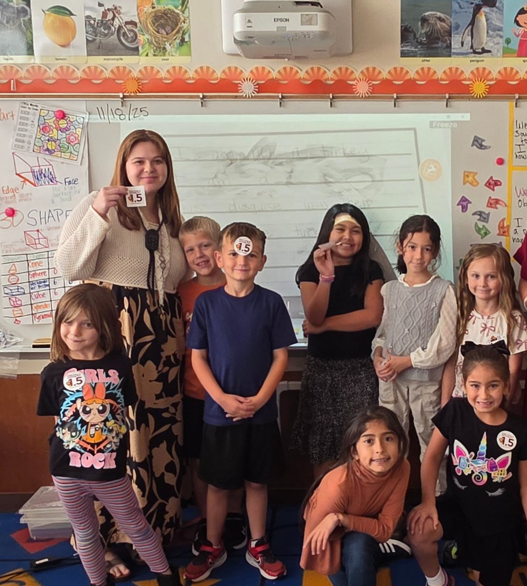 🎉Huge congratulations to Ms. Cantu's class <a href="/CFELISD/">Clear Fork Elementary</a> for being on pace to reach 1.5 years growth in math! #LockedonExceLLence <a href="/SouthpawEdu/">Mark Estrada Jr.</a> <a href="/stepharillo/">Stephaine Camarillo</a> <a href="/belv1020/">Belinda Vargas</a>