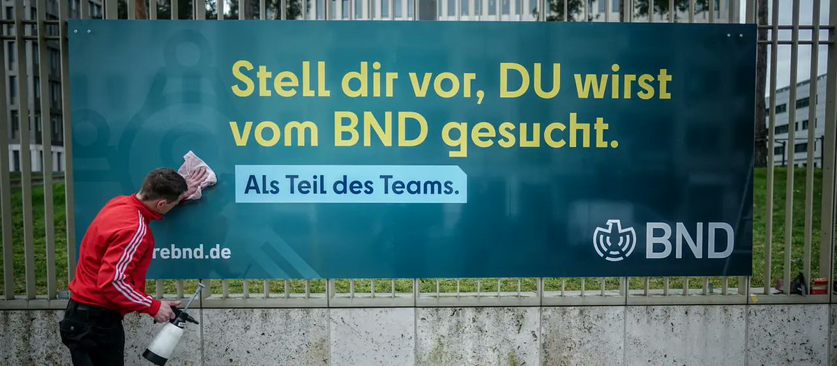 Der BND sucht Mitarbeiter - der Mossad findet Terroristen. Europa kann froh sein, dass einer hier seinen Job macht. 🙃