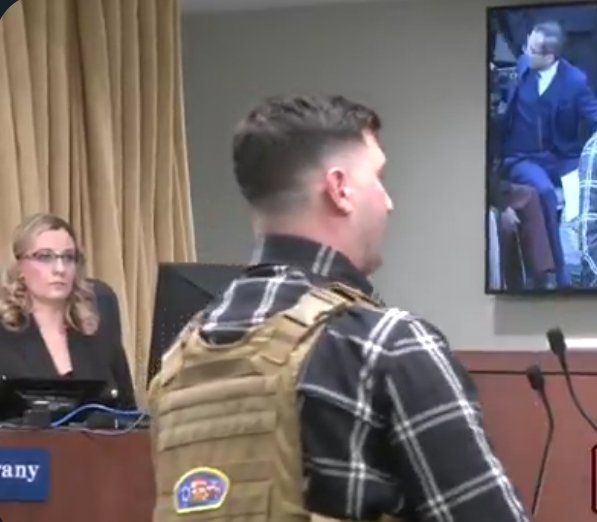 BullyCaptain's tweet image. Jake Lang is stirring up a Holy war with Muslims in #Dearborn while chanting "Jesus is King".  But something seems off....