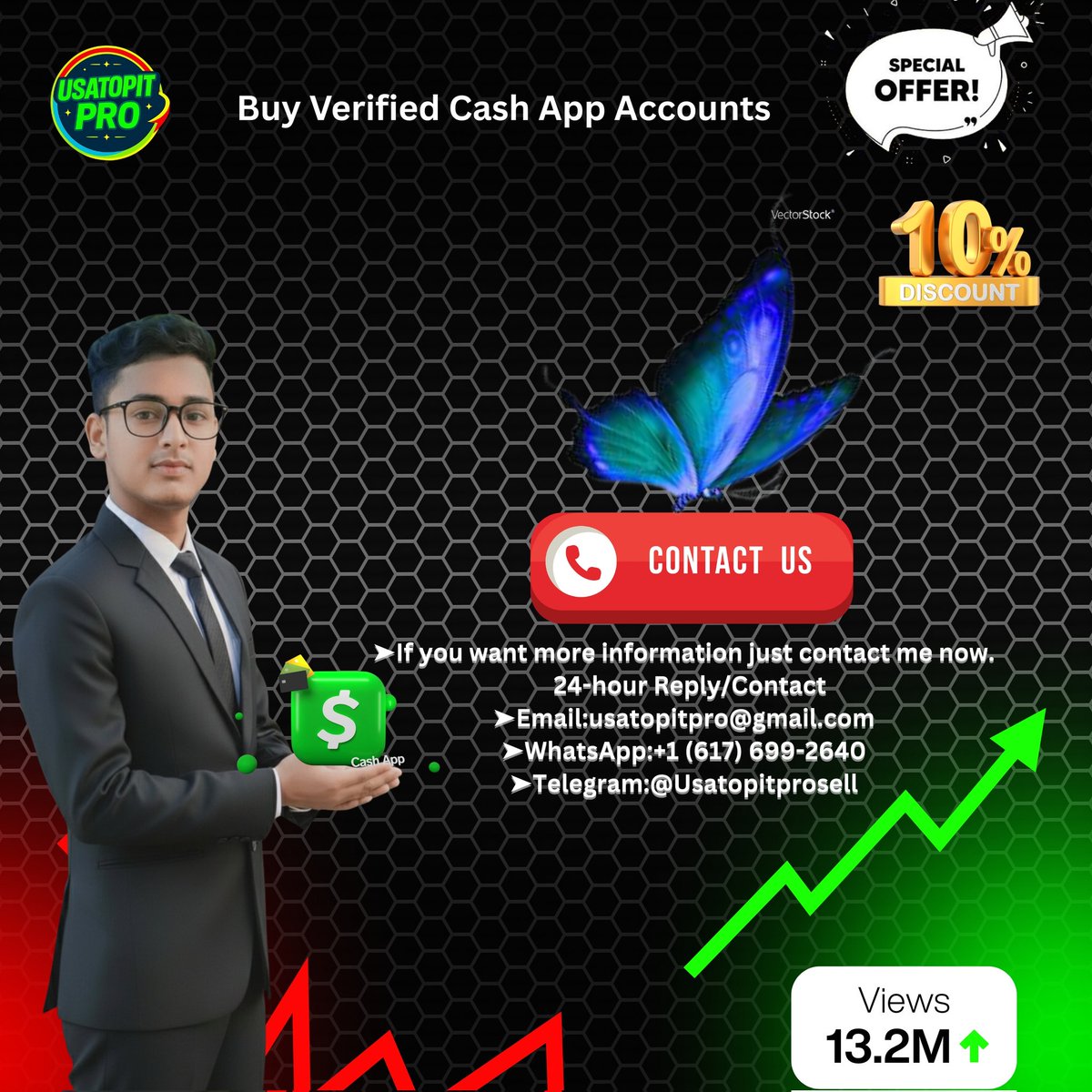 Buy verified paypal account  
"Hi 👋 Welcome to Usatopitpro 🌟
We provide trusted USA verified accounts (PayPal, Cash App, Skrill, Binance, Wise, Chime, Old Gmail &amp; many more).
Your trust is our success ❤️
Please remember me in your prayers 🙏"➤