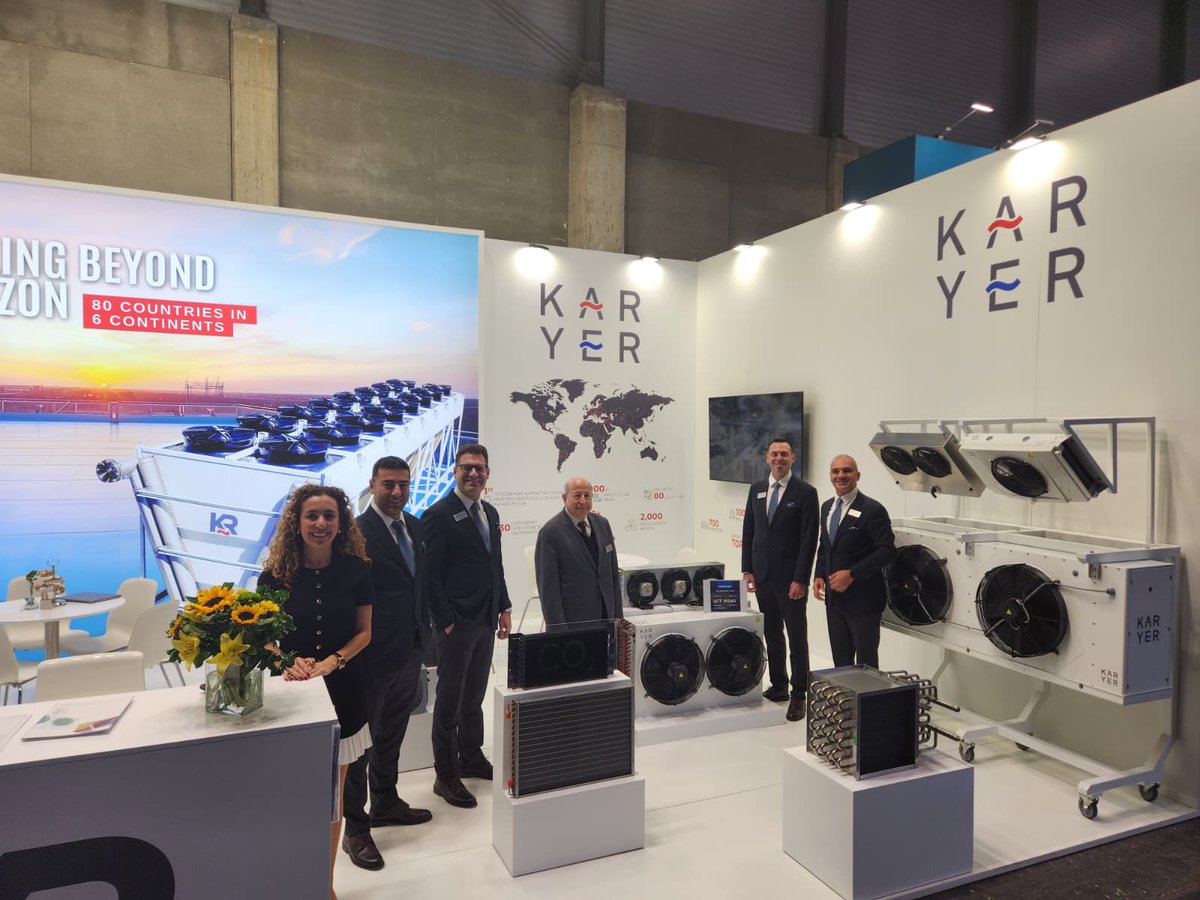 KaryerGroup's tweet photo. Day 2 at C&amp;R 2025! 🚀
Another exciting and productive day at our stand.
Tomorrow is the final day, and we’d love to welcome you before the event ends!
Don’t miss your chance to stop by Hall 5, Stand 5E02 and discover our solutions up close. https://t.co/wEzcSR71S5