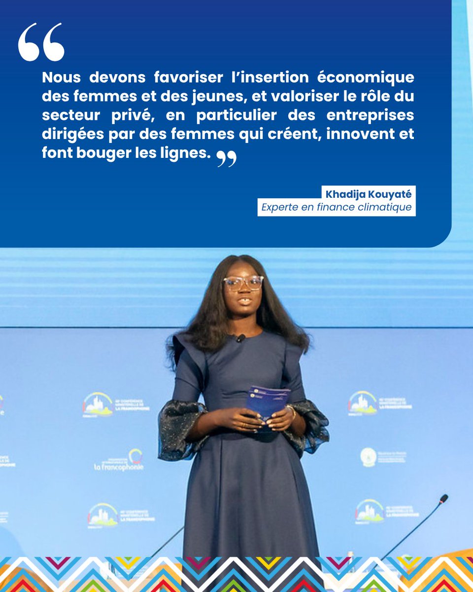OIFrancophonie's tweet image. Lors de la cérémonie d’ouverture de la #CMF46, quatre femmes de divers horizons de la #Francophonie, aux parcours riches, ont partagé des réflexions inspirantes.