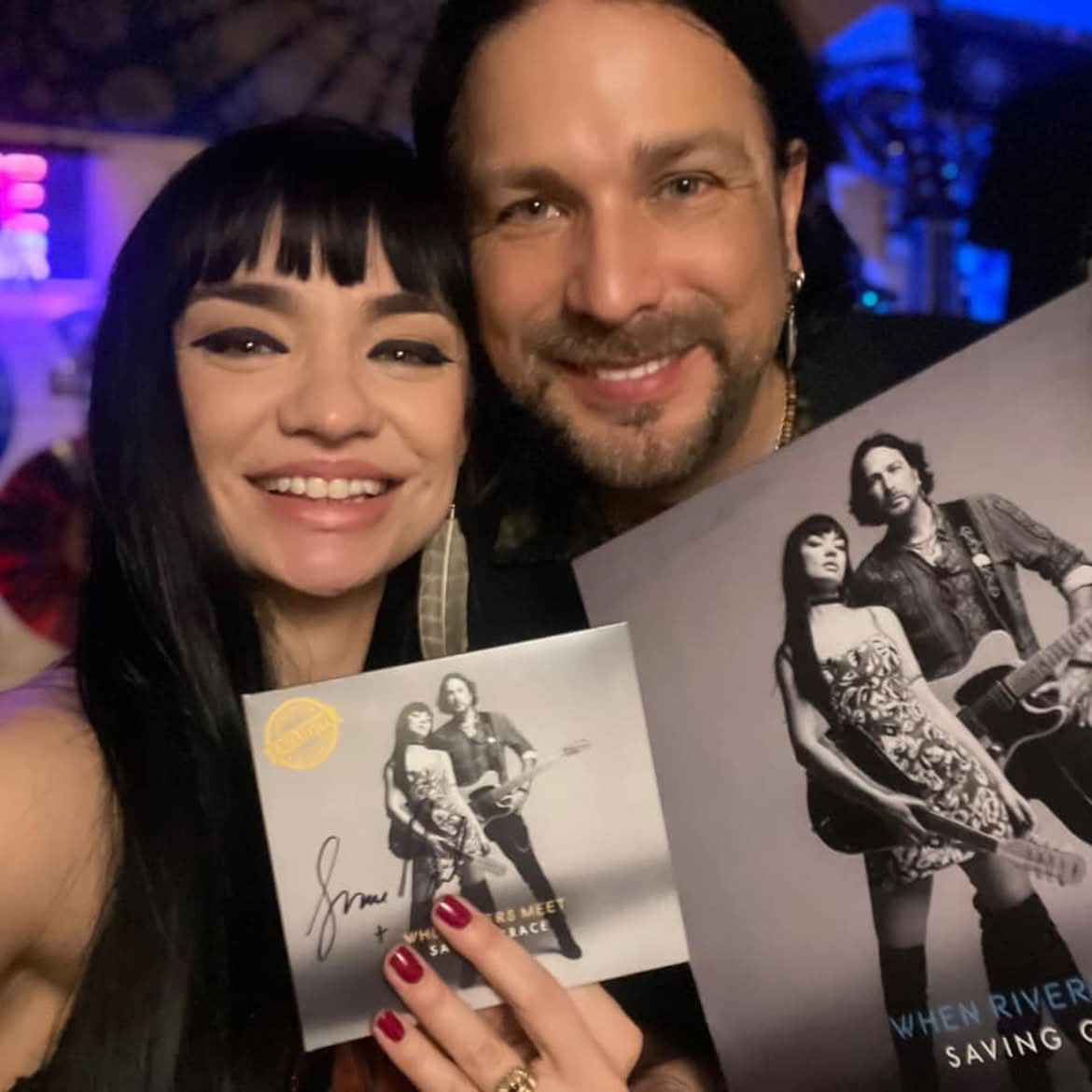 WhenRiversMeet's tweet photo. Four years ago today we released Saving Grace… it feels like a lifetime ago and yesterday all at once. So much has happened since, and we’re incredibly grateful for every moment, every show, and every one of you who’s been with us on this journey. Still so proud of this album 🙏🏼 https://t.co/SGD6dXkAmH