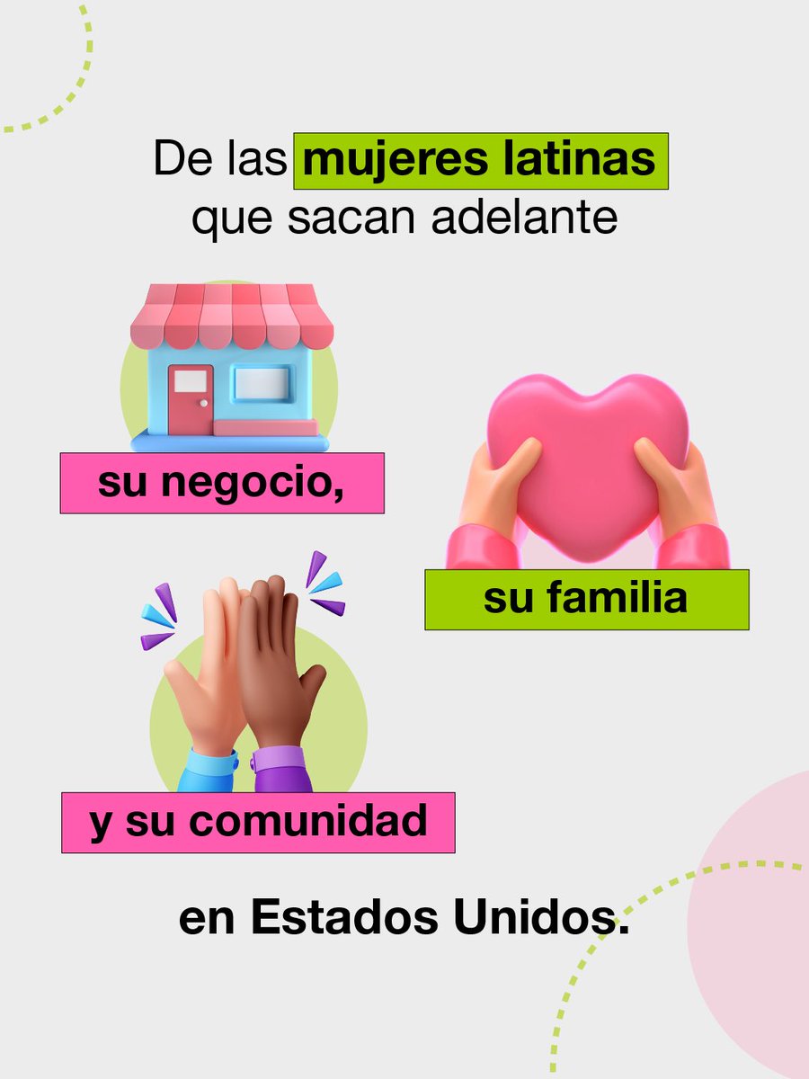 ¡Feliz Día de la #MujerEmprendedora! 👩‍💼 Hoy levantamos la voz por la energía que las mujeres le inyectan a la economía de este país.

Si eres dueña de negocio u emprendimiento, menciónalo aquí👇.

#womensentrepreneurshipday #NegociosLatinos #WomenInBusiness #latinasenusa #liveusa