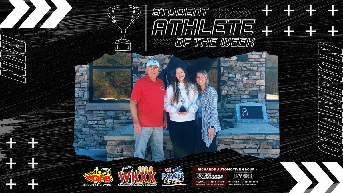We had the pleasure of visiting Southeastern and Pisgah High School last Friday to celebrate our latest Student Athletes of the Week: Landon Watkins and Isleigh Hicks! 🥳🏆

A big thank you to our sponsors: Mike Richards Automotive LLC and Bring Your Own Bids Retail.