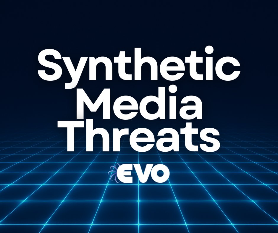 EVOai_Tech's tweet image. Synthetic media is now faster, cheaper, and easier to deploy. Accuracy in detection has never been more important.

Follow Evo Tech for threat intelligence and government focused AI insights.

#SyntheticMedia #AI #NationalSecurity