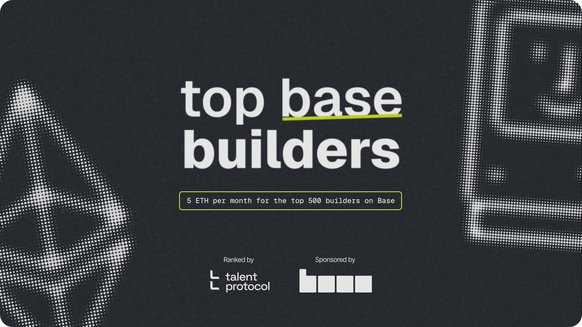 Base 顶级构建者排行榜公告图