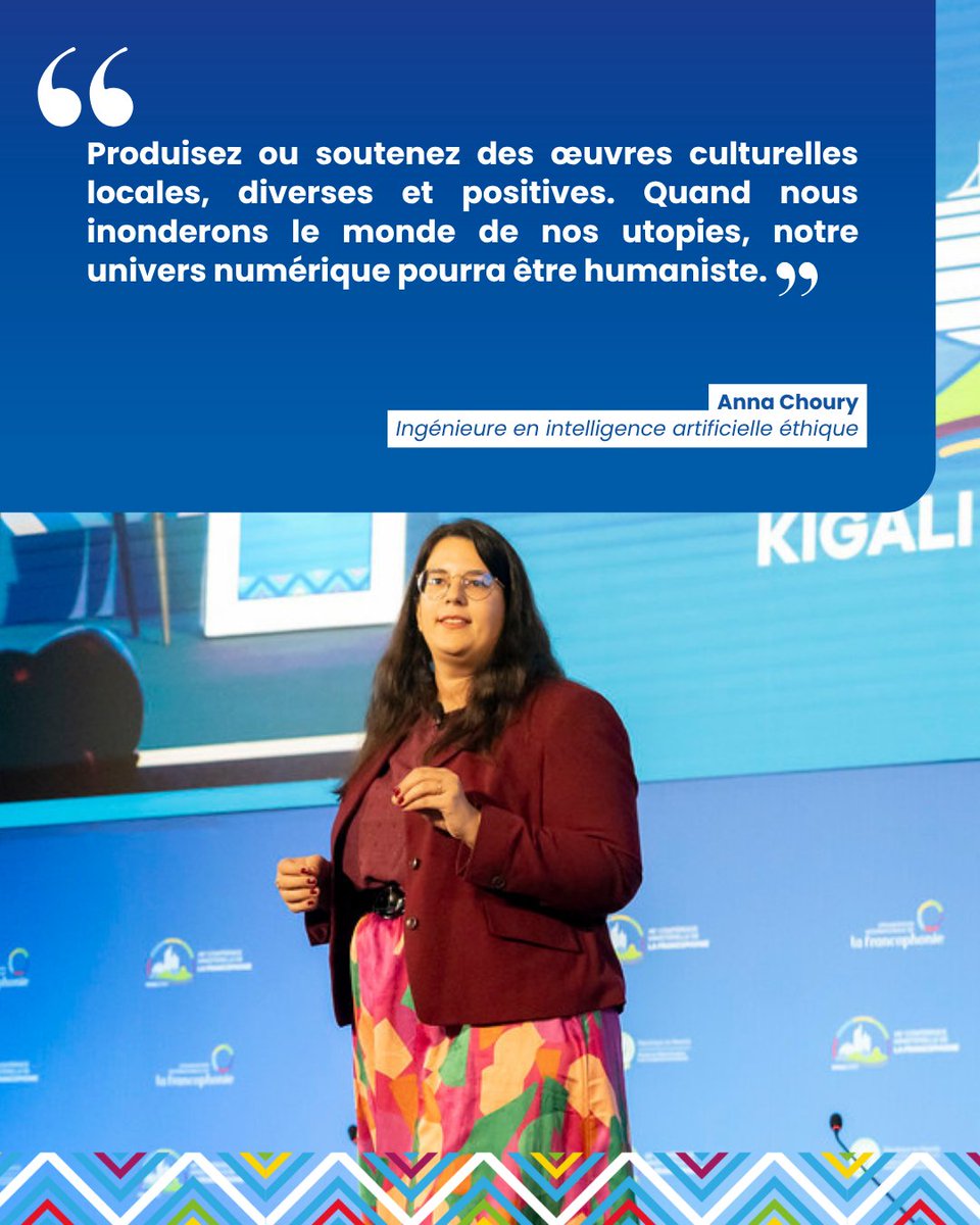 OIFrancophonie's tweet image. Lors de la cérémonie d’ouverture de la #CMF46, quatre femmes de divers horizons de la #Francophonie, aux parcours riches, ont partagé des réflexions inspirantes.