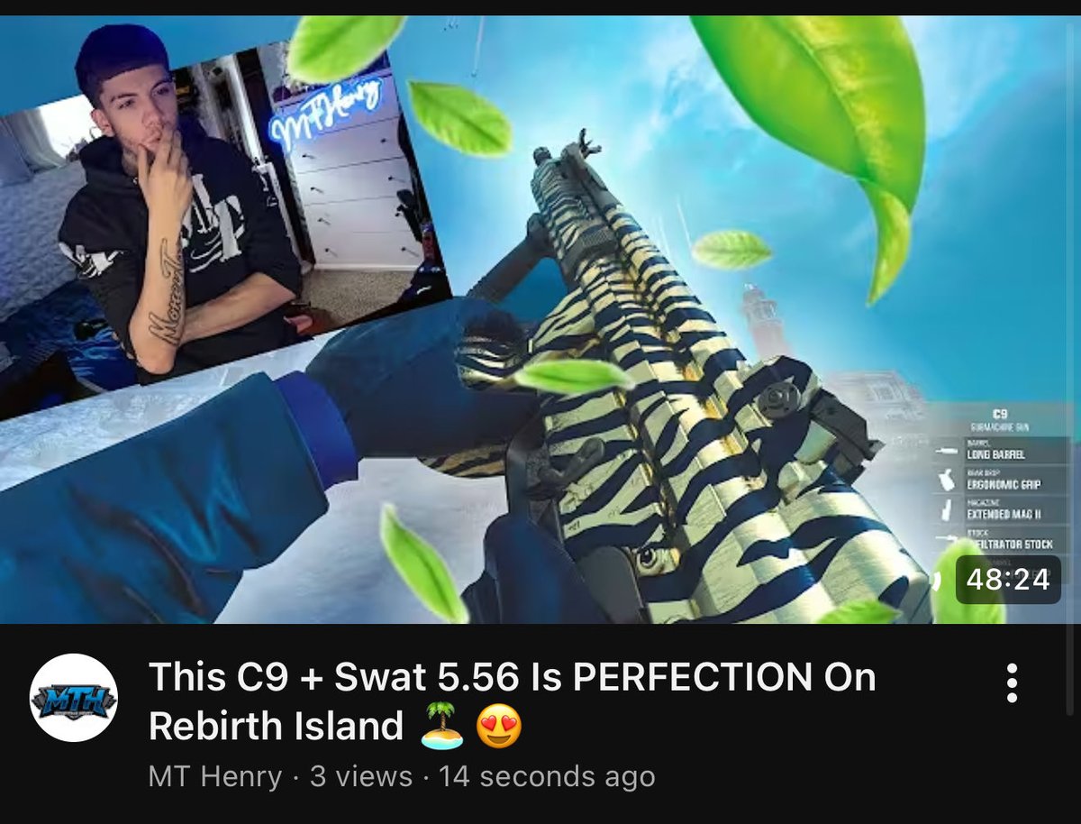 MTHenry303's tweet photo. New YouTube video out! https://t.co/9uxucfEIH7 https://t.co/7xXQQSTDuF