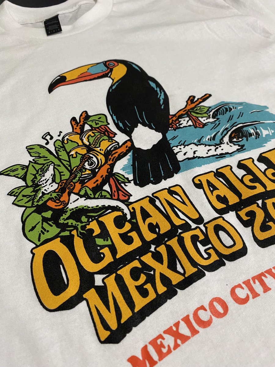 ¡Impresión de playeras para Ocean Alley!

Escribe mensaje o mail, para cotizaciones. 💌