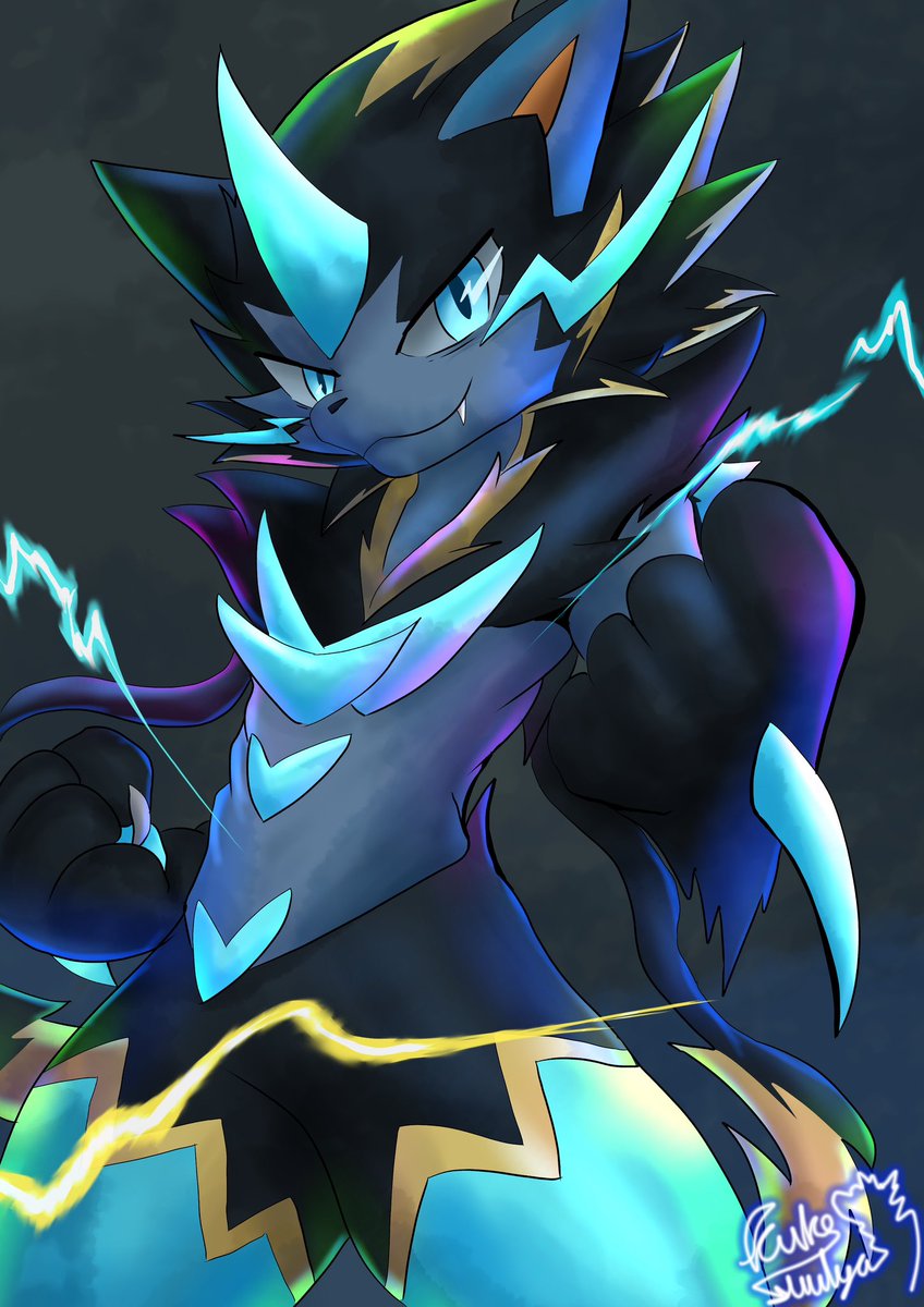 メガゼラオラ
#PokemonLegendsZA #ゼラオラ
 #イラスト