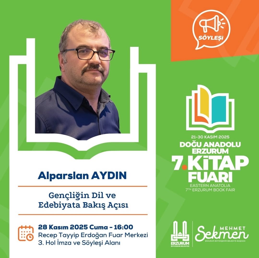 Doğu Anadolu 7. Kitap Fuarı'na şube olarak hazırız.

21–30 Kasım 2025 tarihleri arasında Erzurum Fuar Merkezi’nde gerçekleşecek olan söyleşilere davetlisiniz. 

Bekleriz efendim.

#tyberzurum #kitapfuarı #mhanefiispirli #ismailbingöl <a href="/mesutturan1969/">Mesut Turan</a> <a href="/alpedebi/">Alparslan Aydın</a>