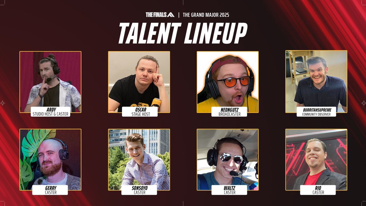 <a href="/SonsoyoTV/">Sonsoyo</a> IS CASTING THE GRAND MAJOR🏆

We’re beyond proud to announce that our cofounder will be joining the official Talent Lineup as a Caster for THE GRAND MAJOR 2025 at DreamHack Stockholm! 🇸🇪🔥

Thank you to everyone who has supported. This moment belongs to all of us.