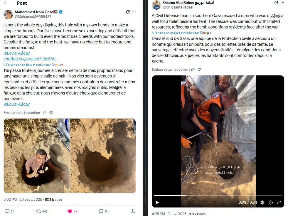 PinabelLouis's tweet image. JOURNÉE MONDIALE DES TOILETTES : près de la moitié de la population mondiale vit encore sans toilettes... un confort évident en Occident mais un luxe ailleurs; un droit fondamental dramatiquement bafoué à GAZA depuis 2 ans en dépit de certains reportages ou tweets vite oubliés...