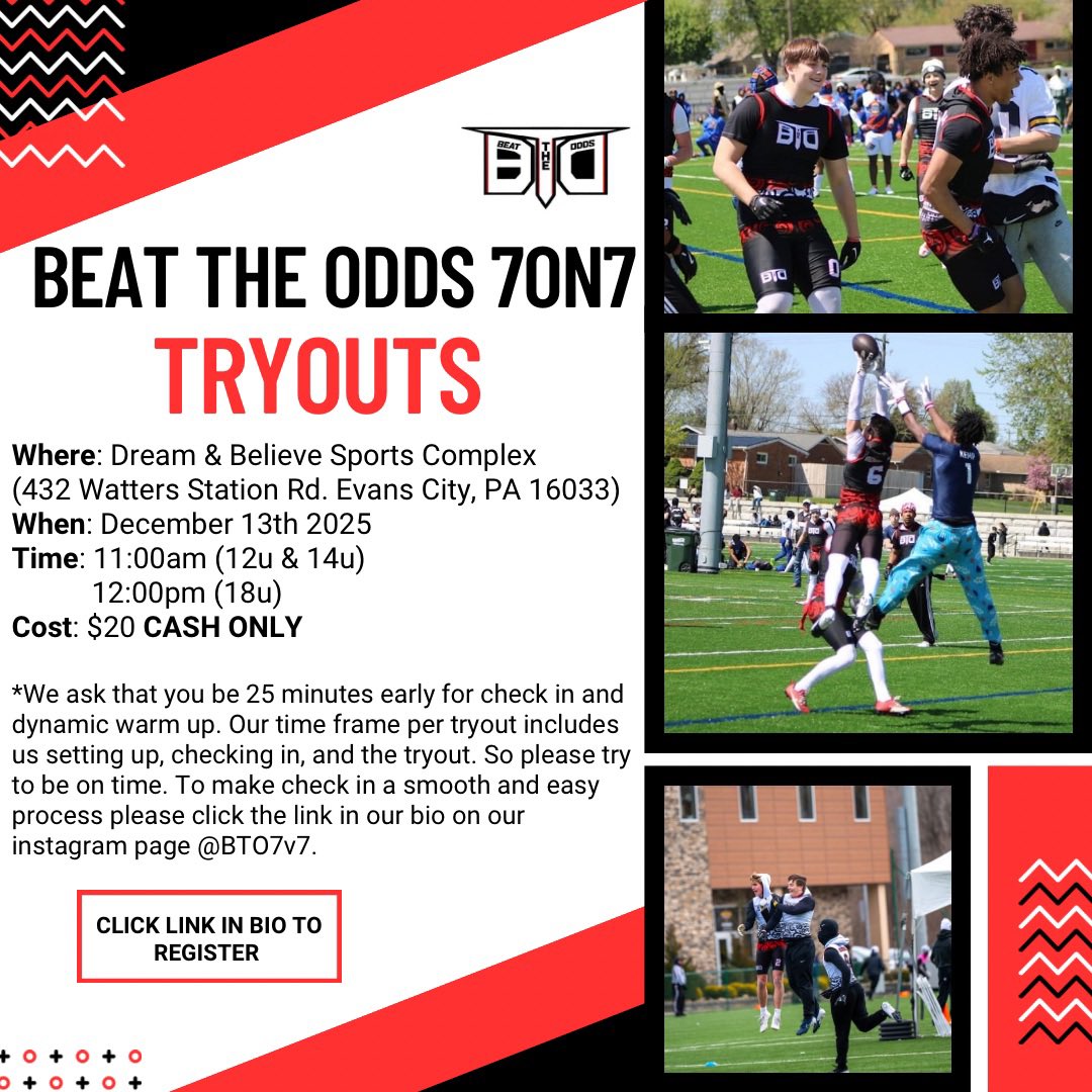Beat The Odds 7v7 tweet media