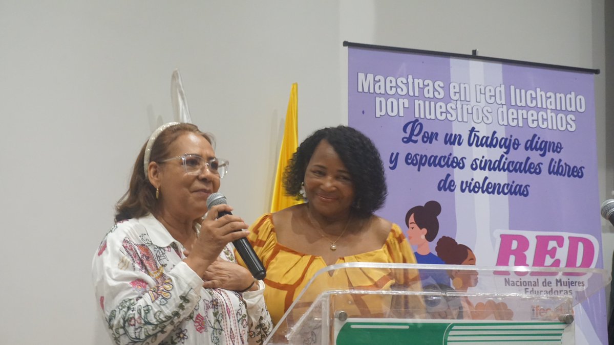 fecode's tweet image. En el marco del Día Internacional de la Eliminación de las Violencias contra la Mujer, próximo 25 de noviembre, FECODE, la IEAL, SUTEV y nuestras filiales estamos unidos en estrategias formativas, educativas, sindicales y organizativas con el objetivo de continuar apoyando…