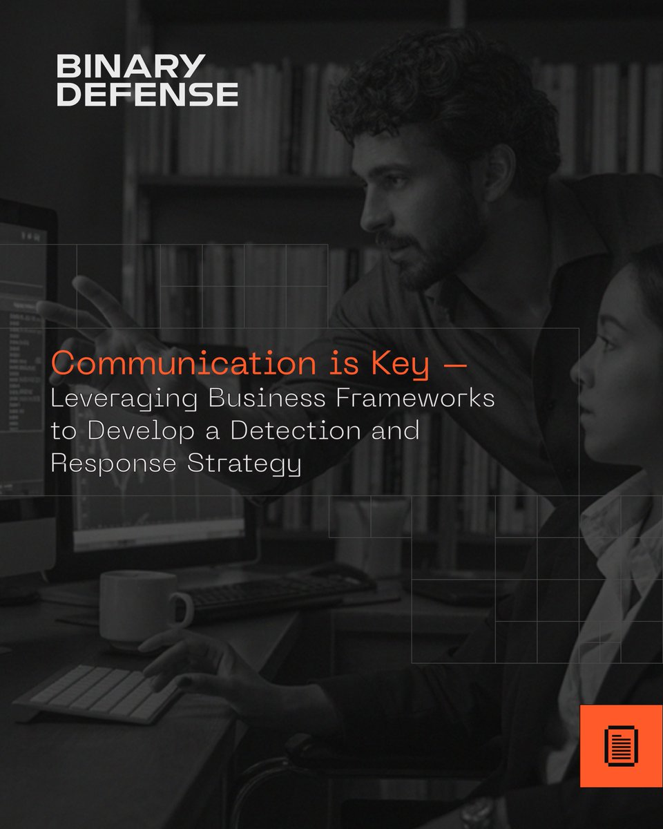 Binary_Defense's tweet image. Most cyber conversations fall apart long before the threat ever arrives.
Not because they are too technical, but because they are not framed like a business problem.
Deputy CTO @_Dwyer_  explains why that shift changes everything, including how you prioritize threats and…