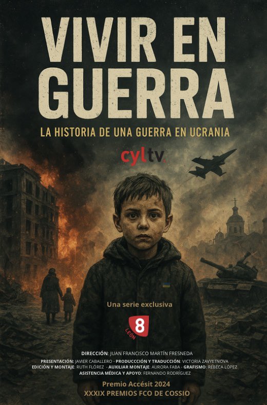 3 “Cossios” en 4 años y un accésit y 6 premios desde 1990 
<a href="/La8Leon/">La8 LEÓN</a> la televisión de León 

Equipo - Esfuerzo - Originalidad y trabajo mucho trabajo 
Gracias