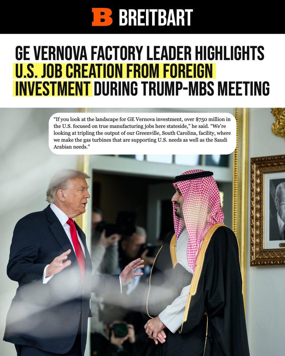 Foreign investment into U.S. industry means MORE opportunities for American workers.