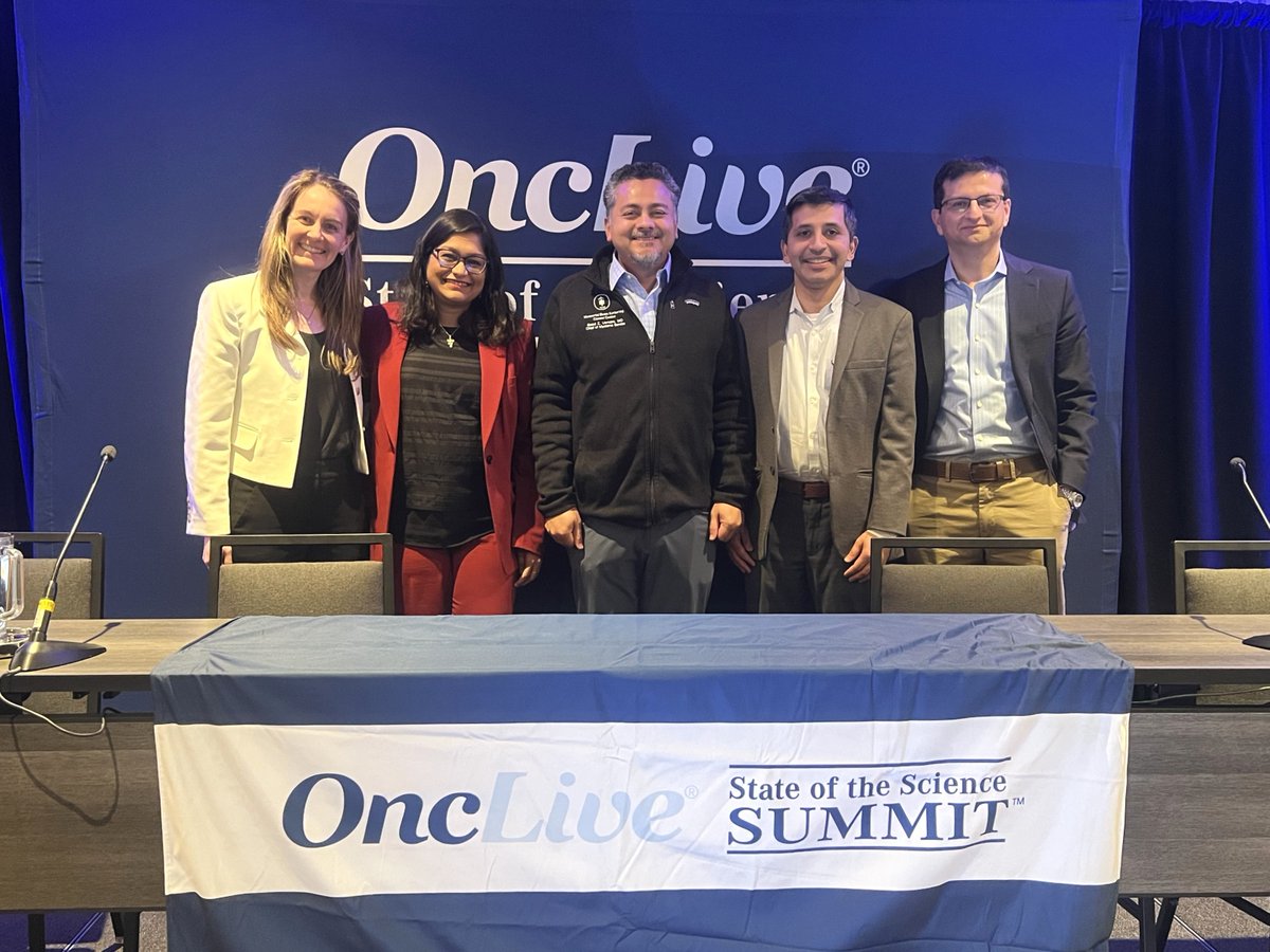 OncLive's tweet image. Thank you to everyone who joined us in NYC for last night’s State of the Science Summit™! Dr. Mailankody, @MCThompsonMD, @PallawiTorkaMD, @szusmani &amp;amp; @MediHumdani led a dynamic program on the latest in hematologic malignancies. 
Explore upcoming events: hubs.li/Q03V3b_h0