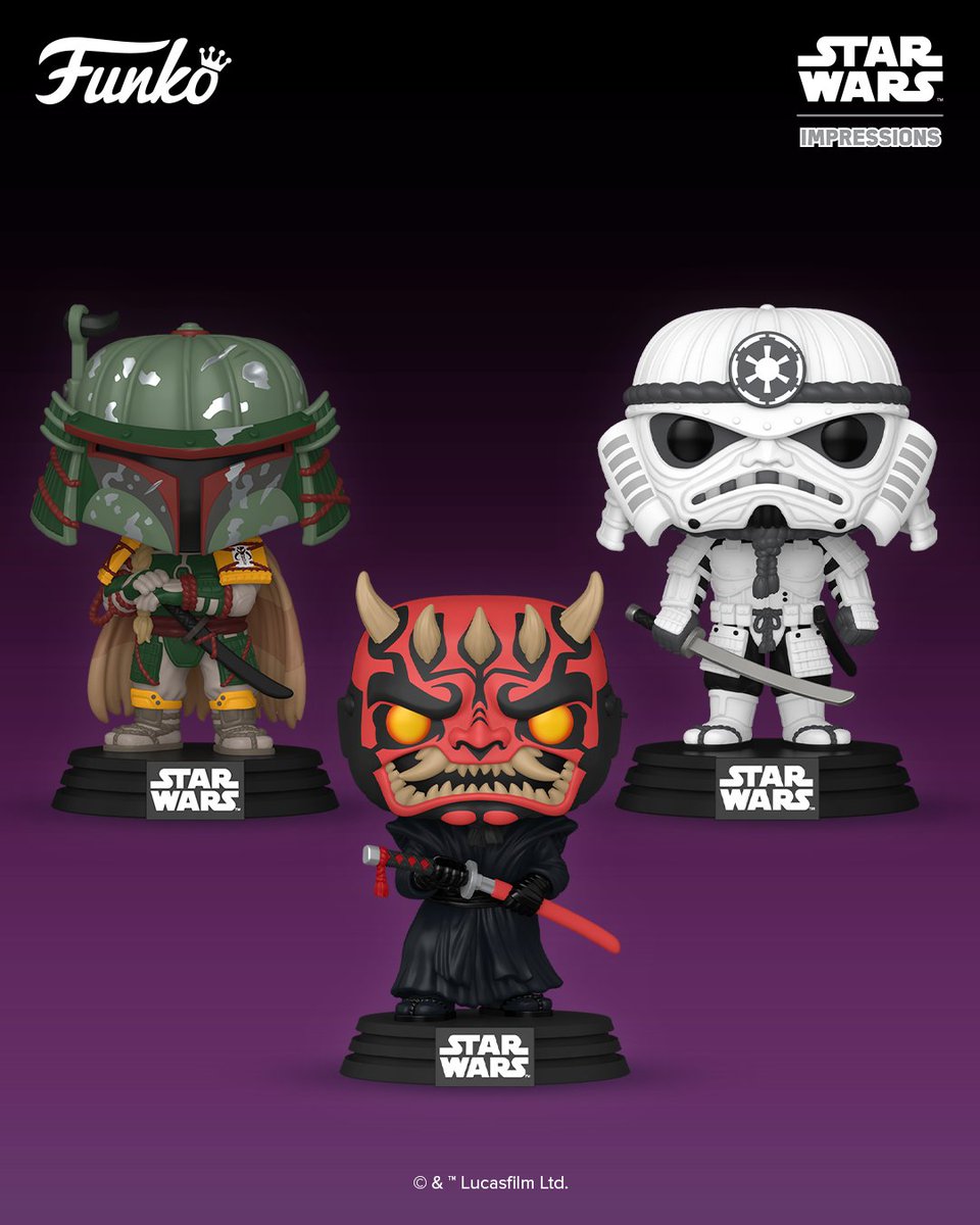 OriginalFunko's tweet image. Loving this take on these classic characters! 😍 New additions to your STAR WARS™ Impressions collection are coming soon. 

bit.ly/4o4dVTI

#Funko #FunkoPOP #STARWARS