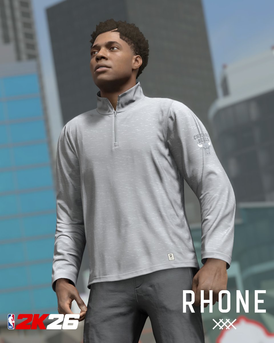 NBA2K's tweet image. Quarter zips are taking over 😎

Pick yours up now from Rhone at the NBA Store in The City!