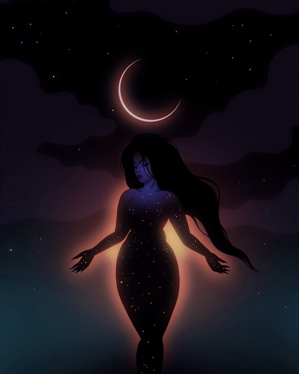 new moon tonight 🖤