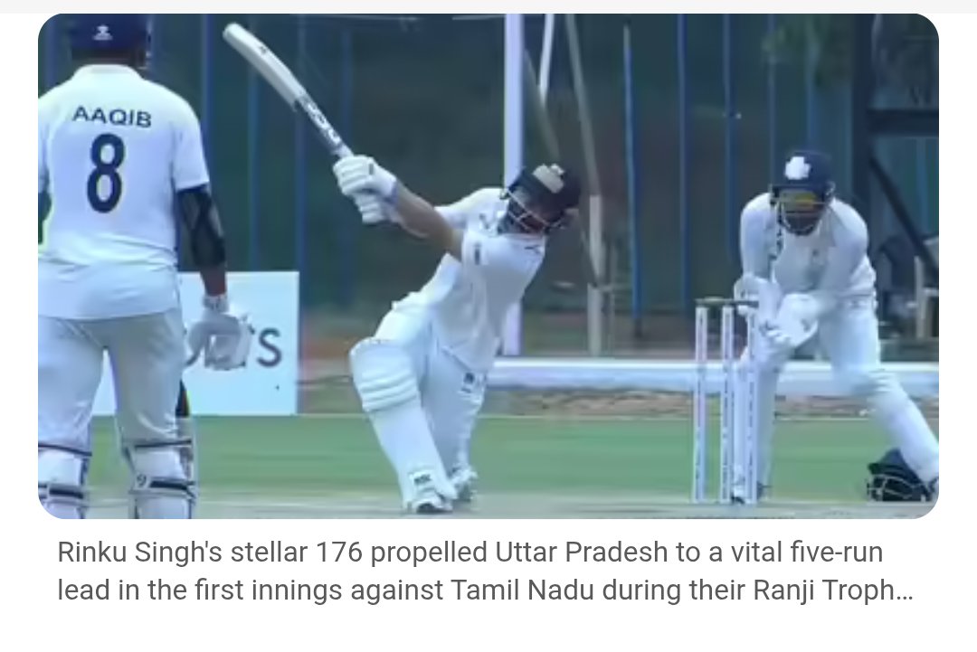BhavnoorSB's tweet image. Rinku Singh is a fabulous cricketer whose prime is getting wasted in the waiting. Hope he gets a stronger role in @KKRiders. Expedited selection to all formats in Indian cricket is through IPL. 

#RinkuSingh #ranjitrophy2025 #IPL
