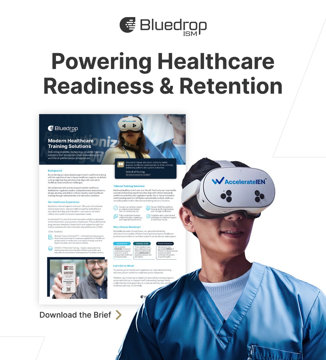 Bluedrop ISM tweet media