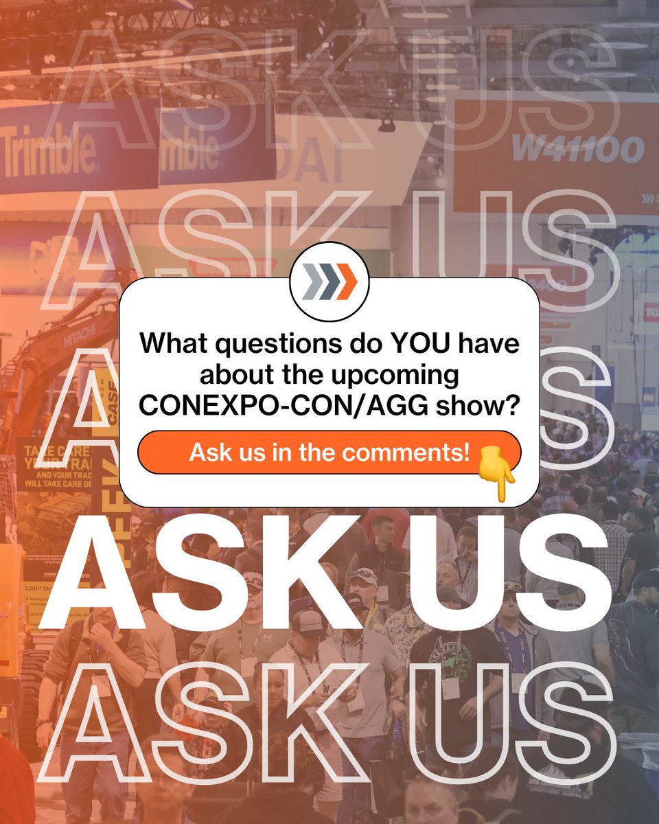 conexpoconagg's tweet image. What happens in the comments … gets answered. Note: we can’t spill everything. Some announcements are still top-secret (for now) 😉

#CONEXPOCONAGG #CONEXPOCONAGG2026