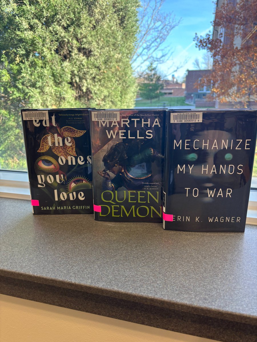 ConnLibrary's tweet image. 📚✨ New Fiction in Popular Reading!
Find fresh picks on Conn Library’s main floor:
Dark &amp;amp; Twisty, Sci-Fi Worlds, Fantasy Adventures
#NewBooks #PopularReads #ConnLibrary #FictionFix