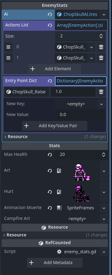 For the #WishlistWednesday!! We are creating new enemies to have encounters :D
and of course do not forget to wishlist on Steam :D 
store.steampowered.com/app/3973590/Ke…