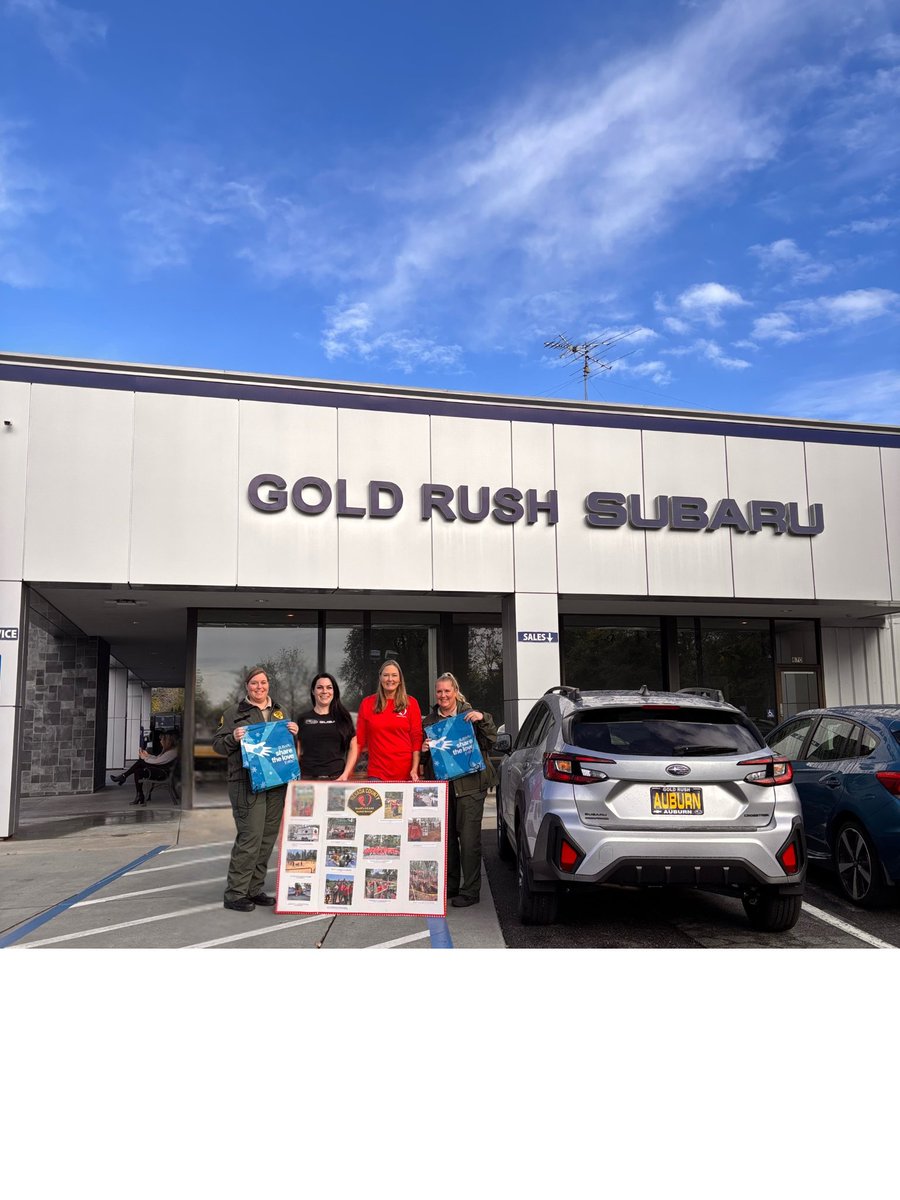 Gold Rush Subaru Selects Nevada County Sheriff's HEART as 'Share the Love’ Hometown Donation Recipient nevadacountyca.gov/DocumentCenter…