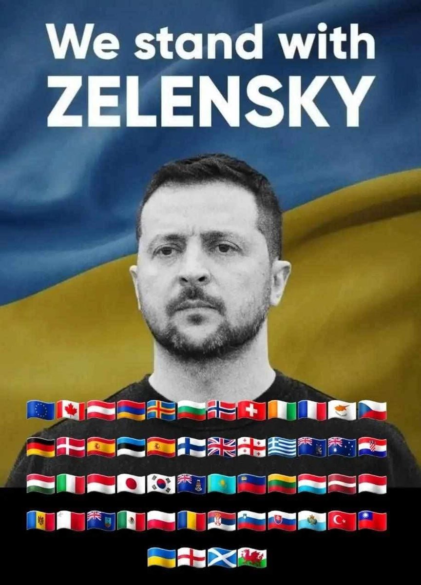 DakdaR22's tweet image. The free world stands with President Zelensky! 
     Do you? 😉

Show your voice, drop🇺🇦 in comment.

Make our voice strong,  Ukraine needs support every day!❤️🇺🇦