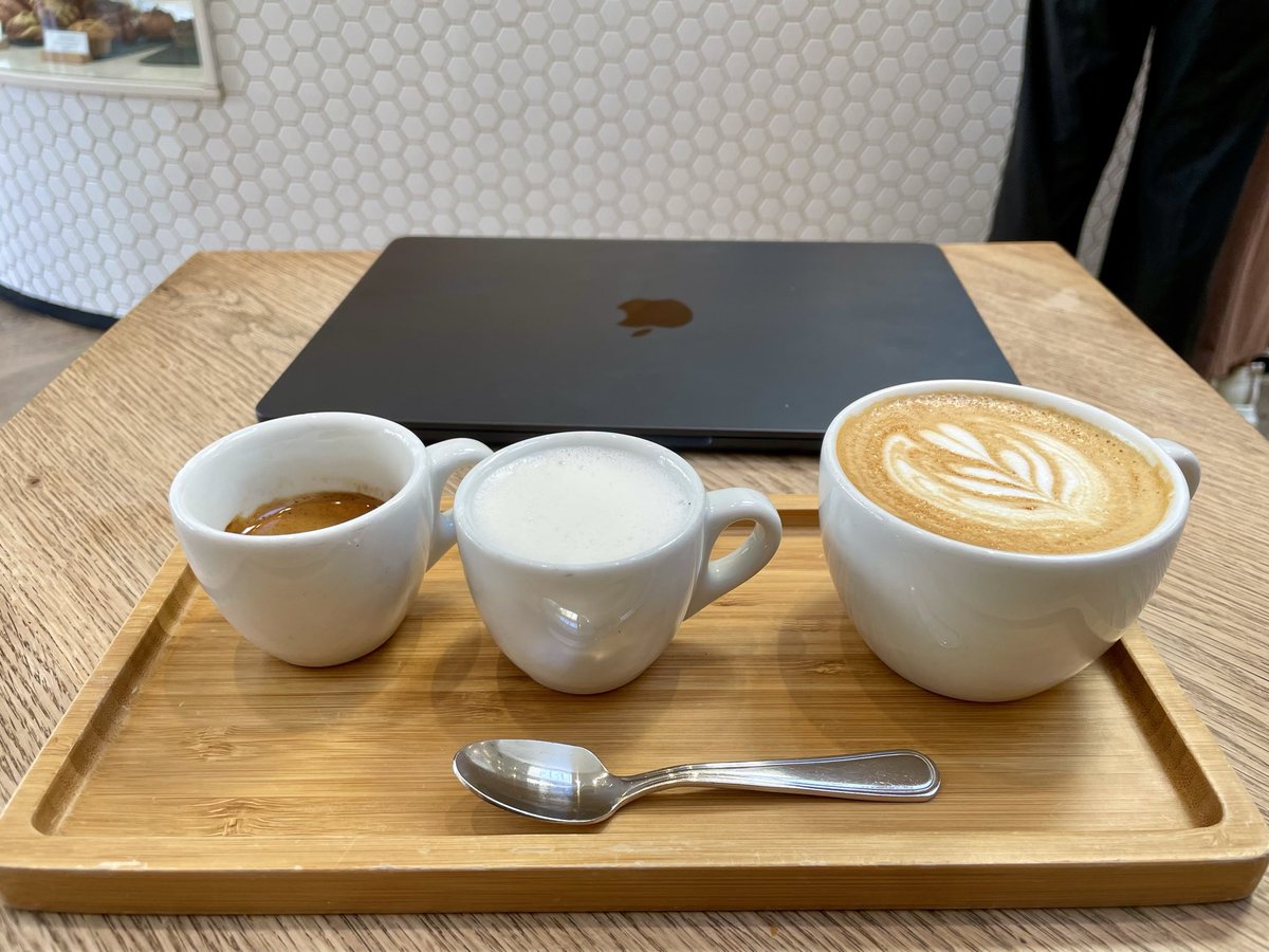 Thank you @mercury for the Competition Style Cappuccino at Saint Frank’s. Now uhh how do I drink thi