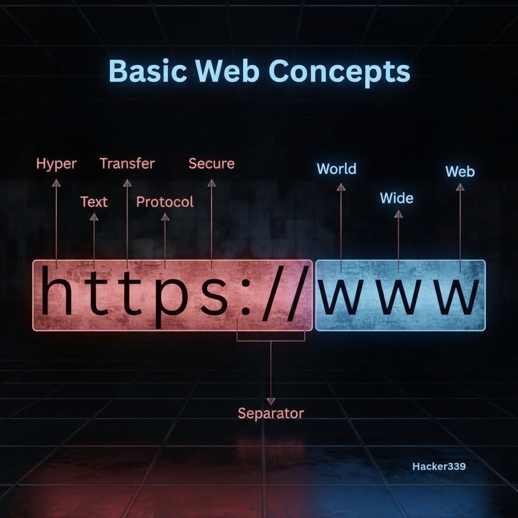 cyber_razz's tweet image. Basic Web concepts