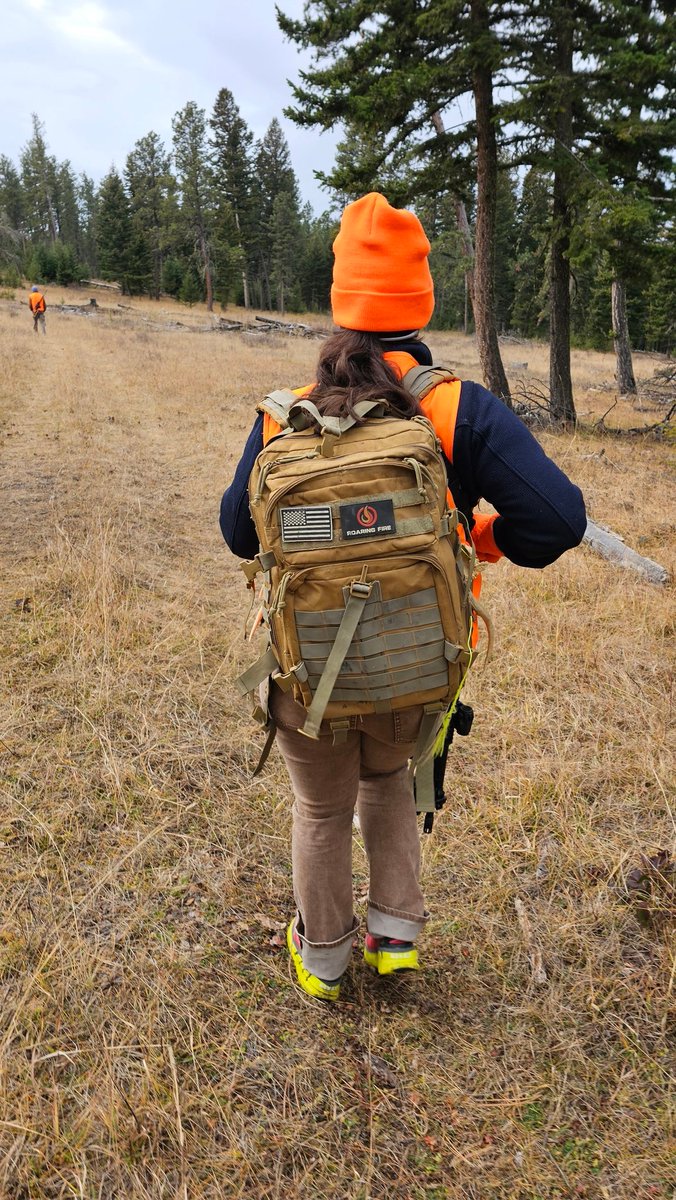 If you have your foid wear a packpack and give her gardening snips, she'll delight herself in collecting all her favorite forest herbs, like mullein.