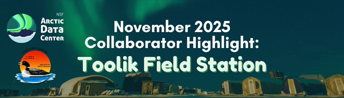 Arctic Data Center tweet media