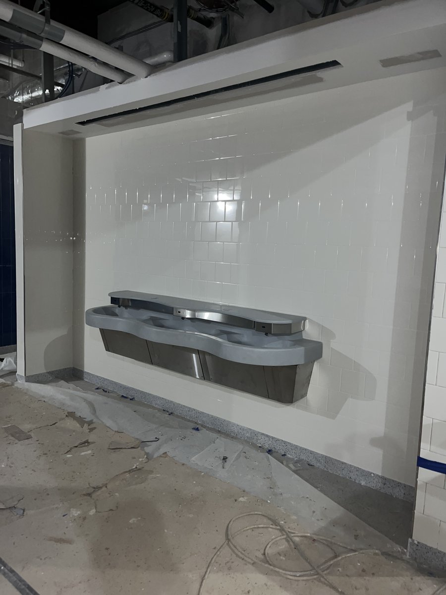 Another phase in motion — fixtures are underway at New Garden Elementary School! #plumbingfixtures #newconstruction #Schoolproject #Teamwork
