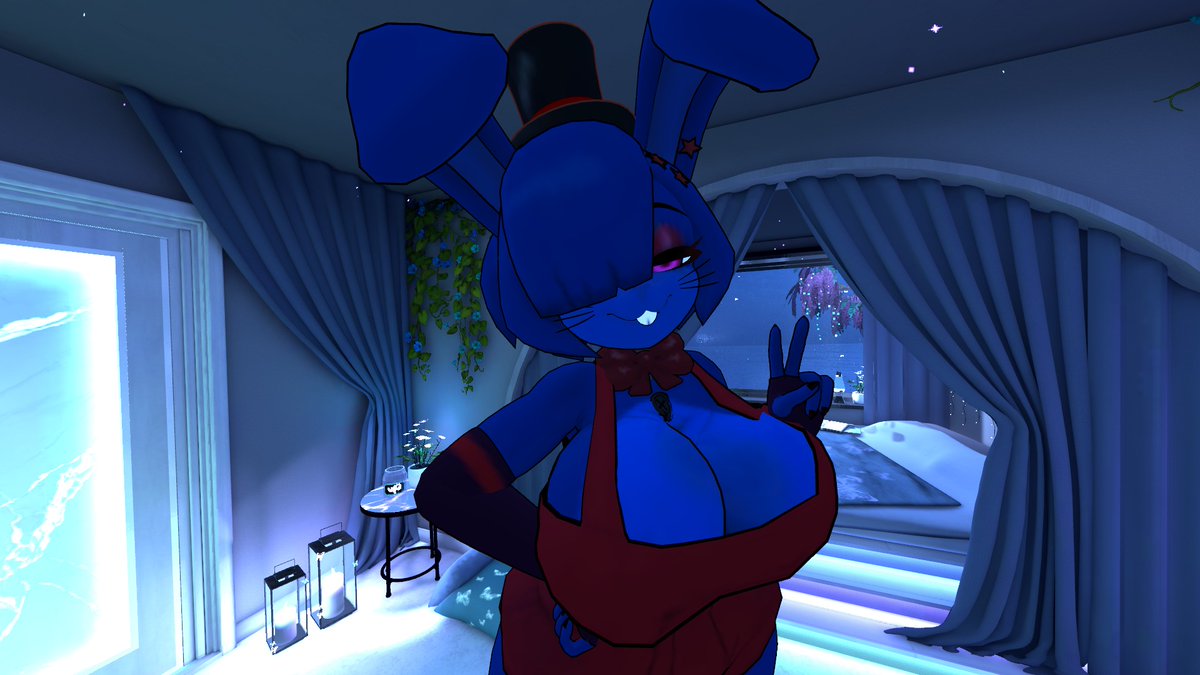 1036Subzero's tweet image. ~💙Subbun Remodel💙~
-
Remodel by: IzzyGlimmer 
-
Original model by: @CryptiaCurves 
-
#Frennisnightclub #Fnc #fnia #oc #cryptiacurves #bonfie #vrchat #bonfie #sfw