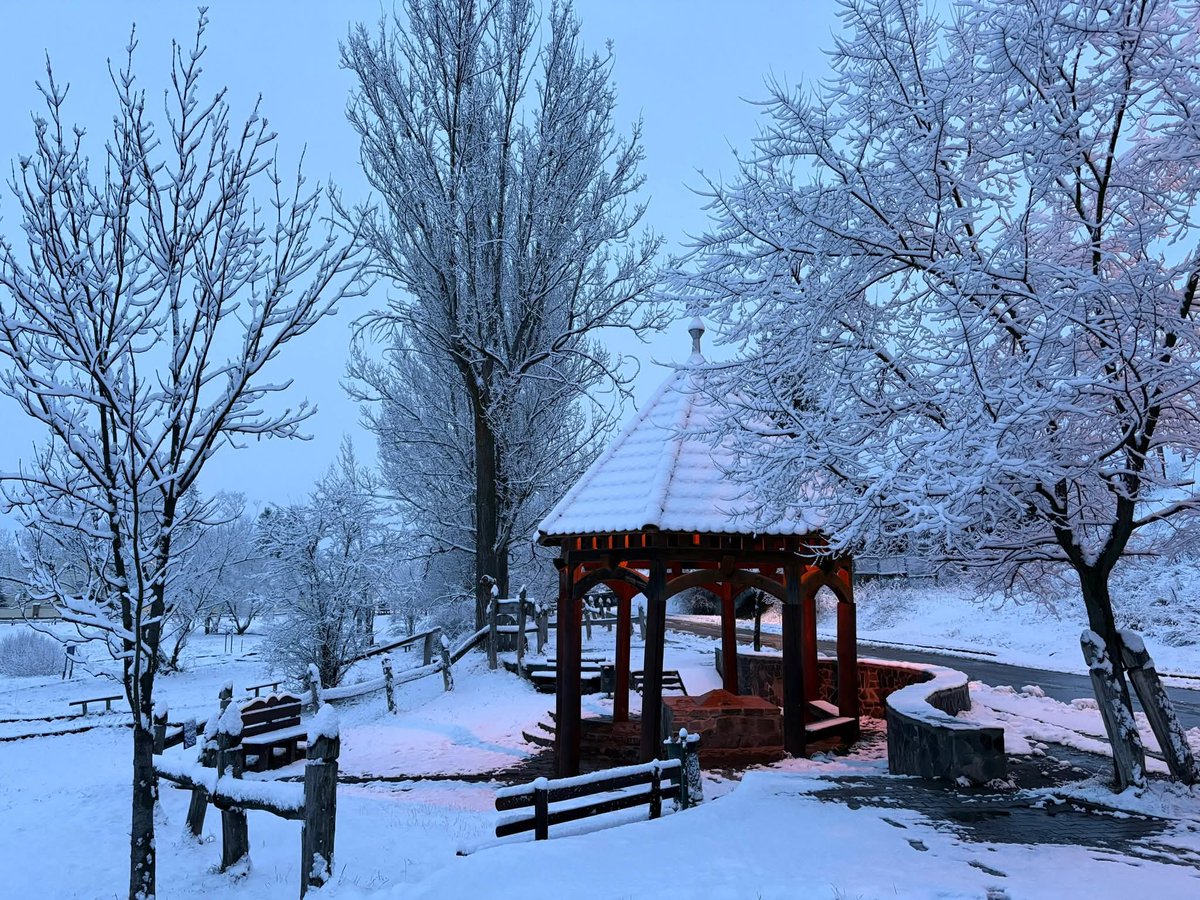 Travel_2Romania's tweet image. Harghita, Miercurea Ciuc ❄️🌨️
19 noiembrie  #ninge #ninsoare #România #racire #frig #temperaturi #zapada #iarna #meteo #avertizare #noiembrie #toamna #meteo #vremea #csíkszereda #hargita #hó 
🎥 Korodi Attila
 #Meteoplus