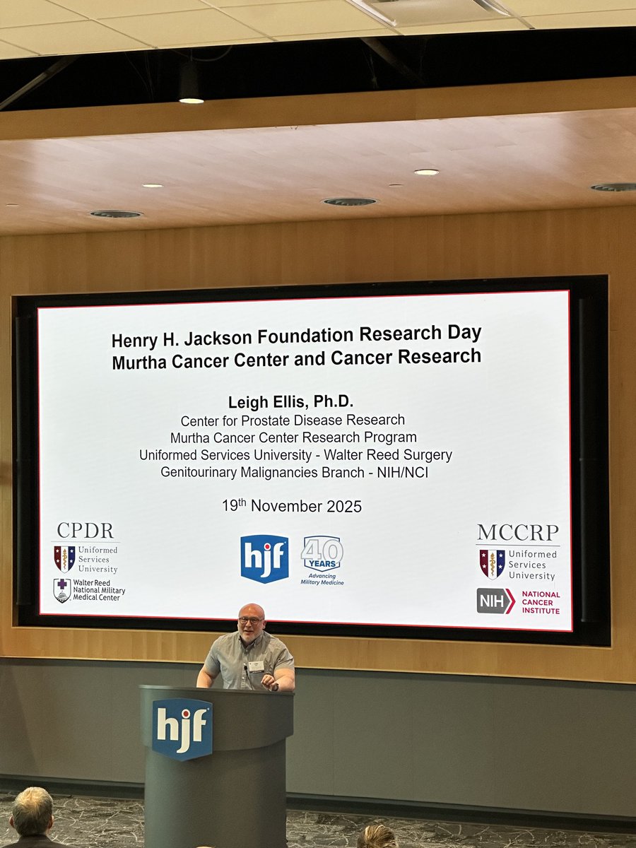 CPDR_Labs's tweet image. CPDR Scientific Director @EllisLab_ provides an overview of CPDR’s vision, highlights of the ongoing team science projects, and shoutout to the faculty part of the team at @HJFMilMed Research Day.