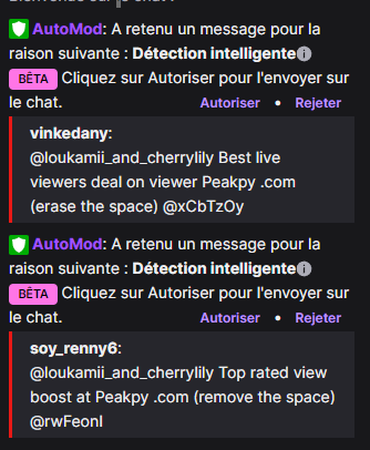 Loukamii & Cherry Lily 😈👾💜 | VArtist tweet media