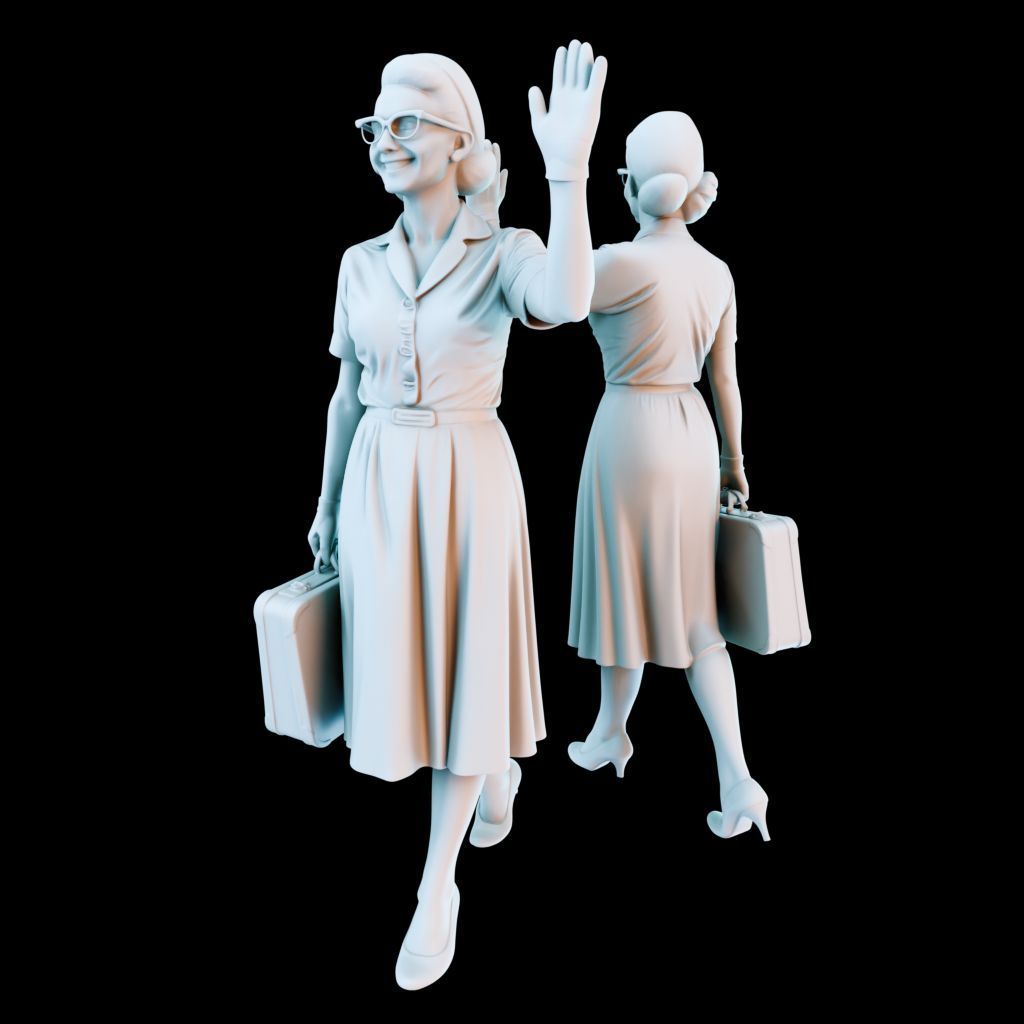 BKGcode_Models's tweet image. “Margaret! Oh honey, I didn’t think I’d catch you before the train left!”

Find 3D-printable civilian models here:
[cults3d.com/en/users/BKGco…]()
#scale #diorama #miniature #train @cults3d

Take a step back to the elegant 1950s!