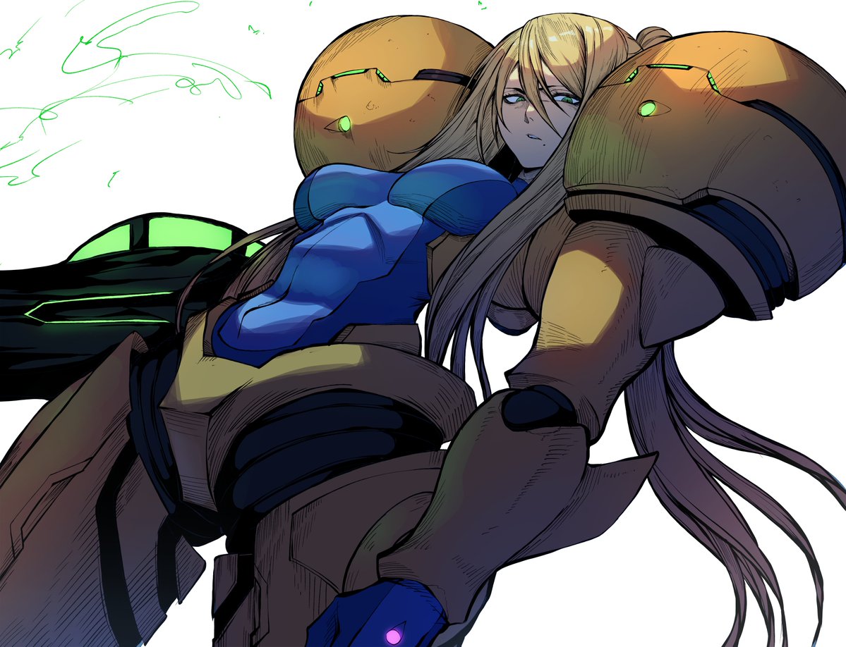 jessjessdraws's tweet image. Custom Suit Samus