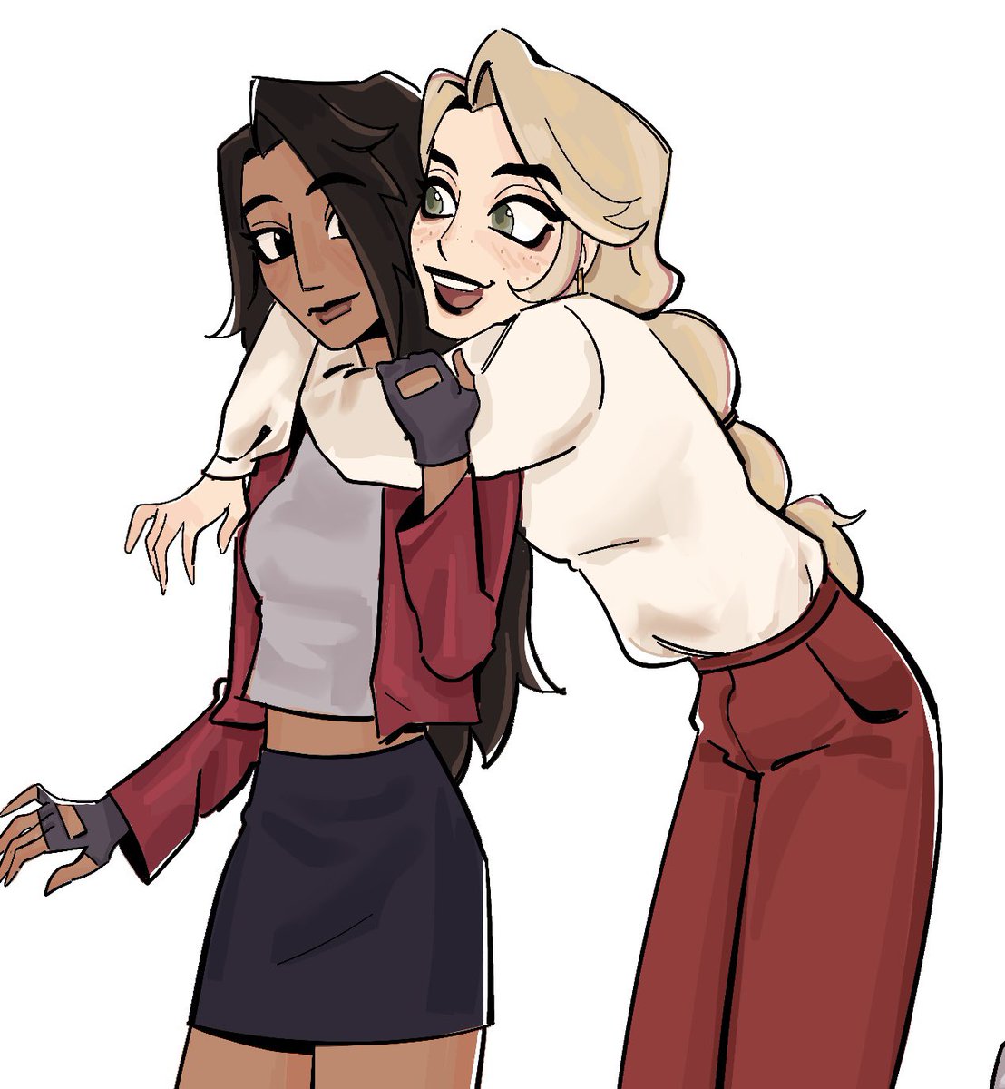 aminetko1's tweet image. human au from last year
#chaggie