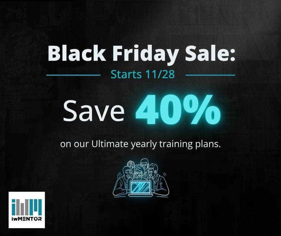 iwmentor's tweet image. ⏳ Limited Time Offer! Black Friday deal runs 11/28 through 12/5
🚨Grab your 40% off our Ultimate training plan, which includes ALL courses!
#BlackFriday #CyberMonday #Microsoft365 #training #Copilot
iwmentor.com
