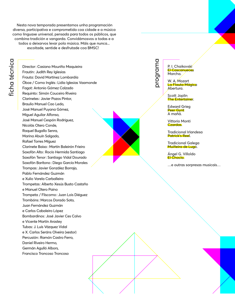 BMSCompostela's tweet image. Por aquí vos deixamos o programa de 𝘾𝙤𝙣𝙘𝙚𝙧𝙩𝙤 𝙈𝙪́𝙨𝙞𝙘𝙤 𝙈𝙖́𝙭𝙞𝙘𝙤 🎶 co mago-presentador Quiquemago.

📍Xoves 20 e Venres 21 – Auditorio de Galicia | 🕢 10:00h
📍Domingo 23 – Teatro Principal | 🕢 12:00h 

📲 𝘄𝘄𝘄.𝗰𝗼𝗺𝗽𝗼𝘀𝘁𝗲𝗹𝗮𝗰𝘂𝗹𝘁𝘂𝗿𝗮.𝗴𝗮𝗹