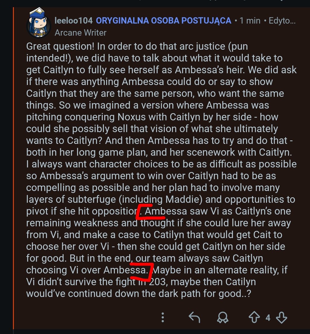 kiracrest02's tweet photo. so ambessa knew about vi from the beginning 🥹 she knew vi was caitlyn's WEAKNESS https://t.co/i4nmhA1lCS