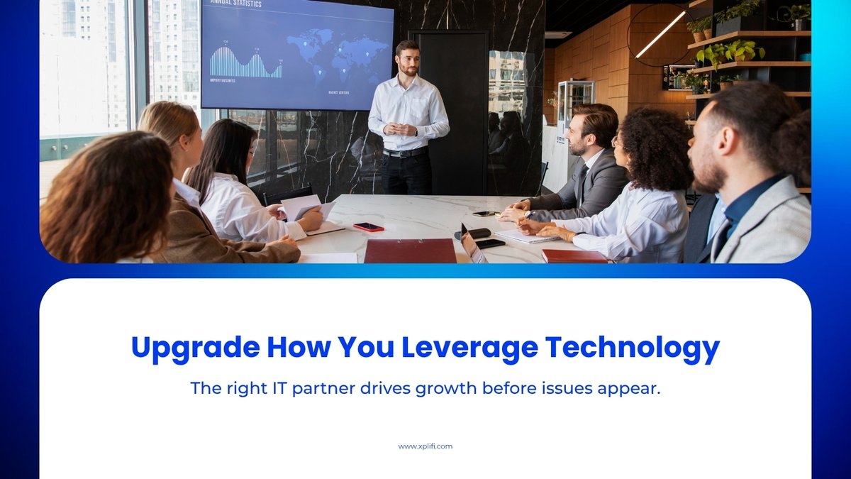 xplifi's tweet image. Still think your tech provider just fixes issues? The right partner fuels growth before problems arise. See how: hubs.ly/Q03TVSf60

#Xplifi #ITServiceProvider #SmartGrowth #BusinessEfficiency